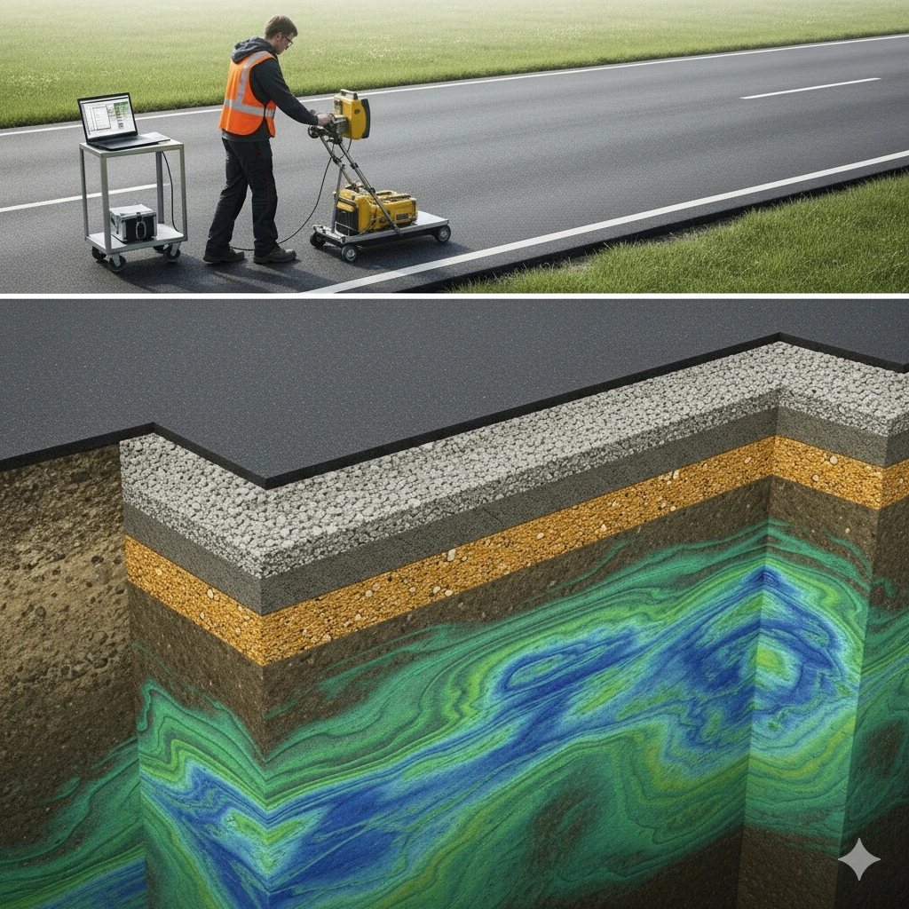 Geofísica aplicada a carreteras: Evaluación de la capacidad de soporte del pavimento